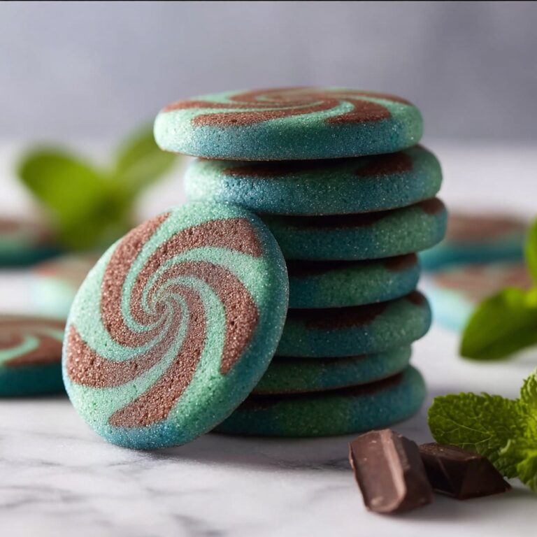 Chocolate Mint Pinwheel Cookies Recipe