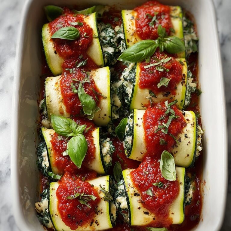 Vegan Zucchini Spinach Rollatini Recipe