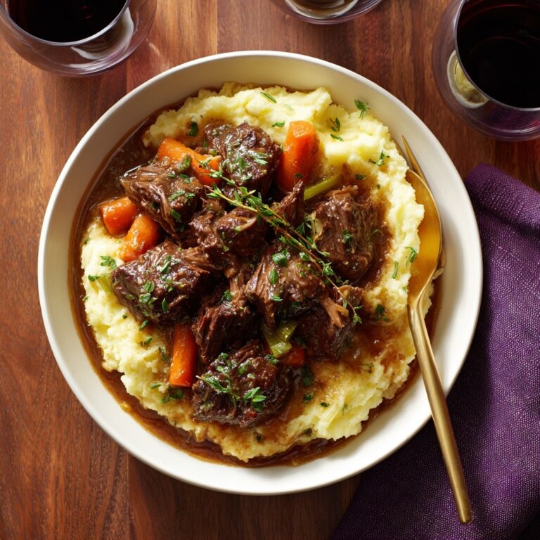 Red Wine-Braised Short Ribs Recipe