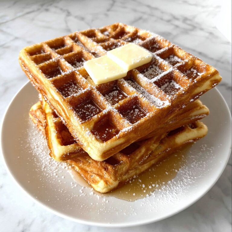 Belgian Waffles Recipe