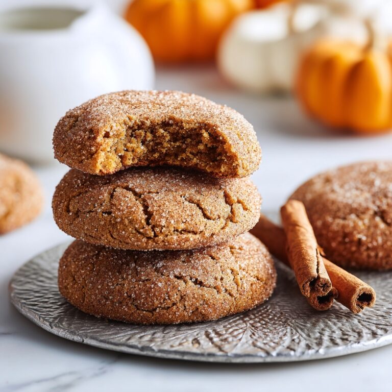 Pumpkin Snickerdoodle Cookies Recipe