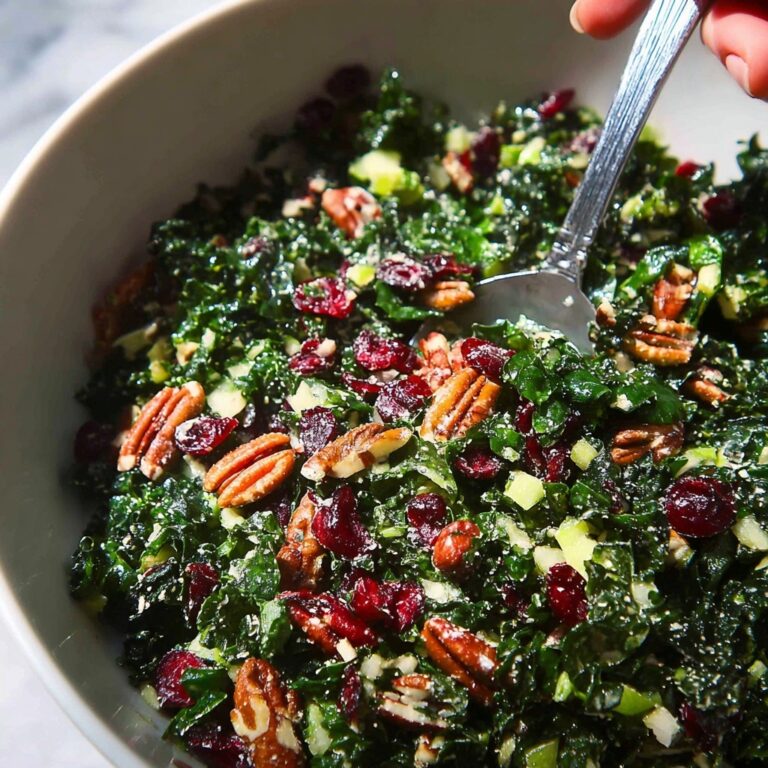 Chopped Kale Salad with Apples, Pecans, and Maple Vinaigrette Recipe