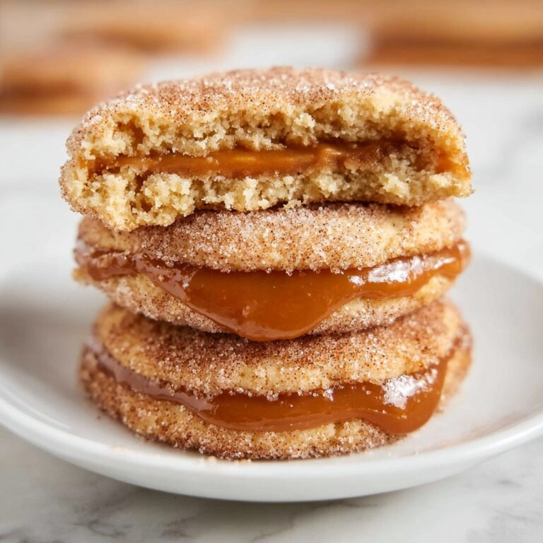Caramel-Filled Snickerdoodle Cookies Recipe