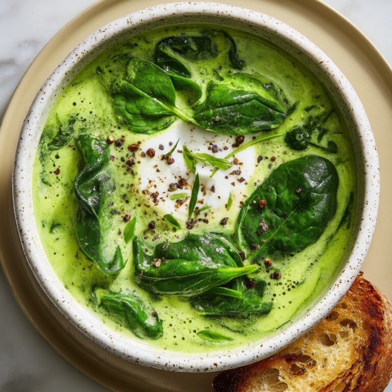 Creamy Spinach Soup: Simple, Healthy & Comforting Recipe