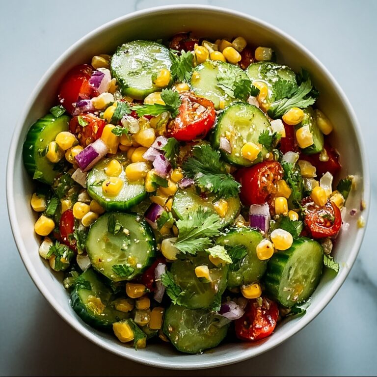 Zesty Mexican Cucumber Salad Recipe