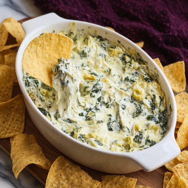 Spinach and Artichoke Dip | Easy Appetizer Recipe