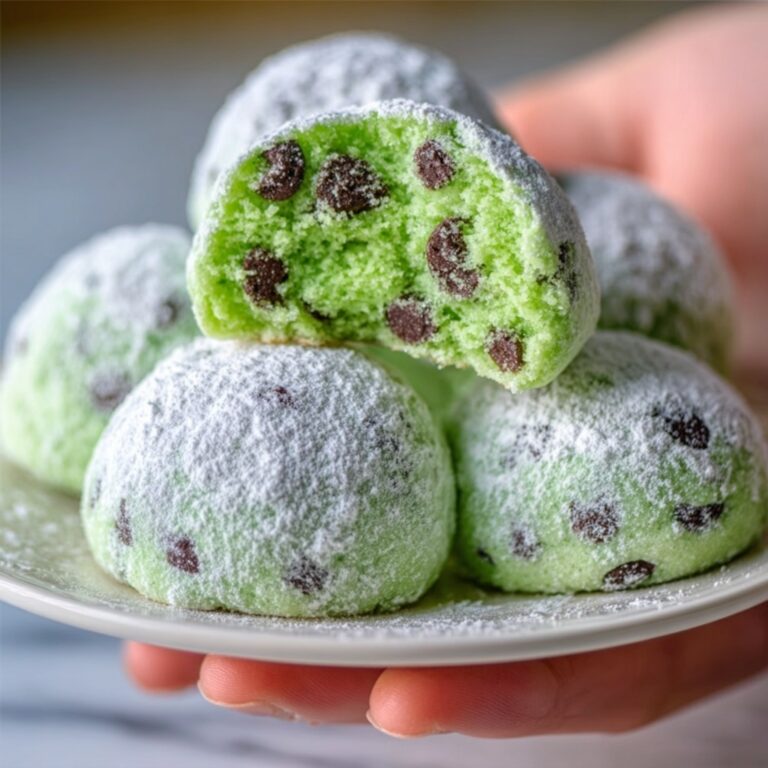 Minty Snowball Cookies: Buttery, Festive, and Melt-in-Your-Mouth Recipe