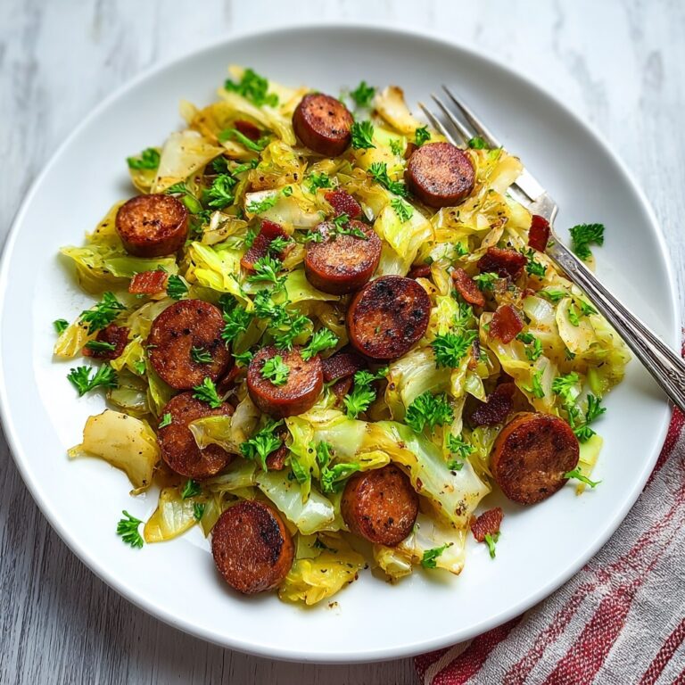 Sausage and Cabbage Stir Fry Recipe