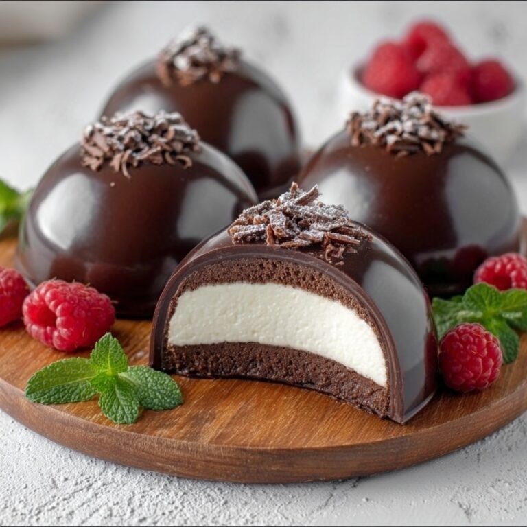 Chocolate Mascarpone Dome Recipe