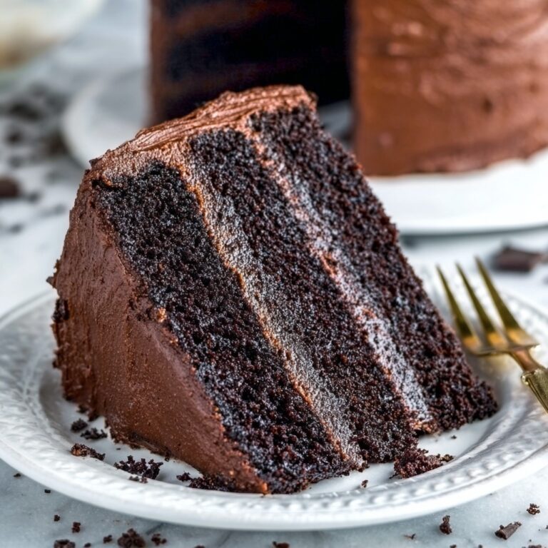 Moist and Tender Devil’s Food Cake Recipe