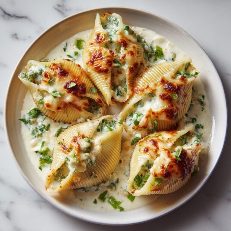 Baked Chicken Alfredo Stuffed Shells: The Cheesy, Comforting Dinner Everyone Craves Recipe