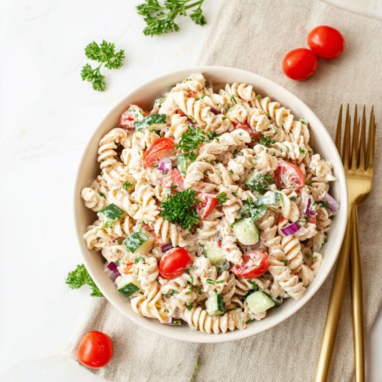 Healthy Tuna Pasta Salad Recipe