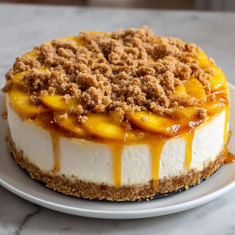 Peach Cobbler Cheesecake: A Delicious Twist You’ll Love! Recipe