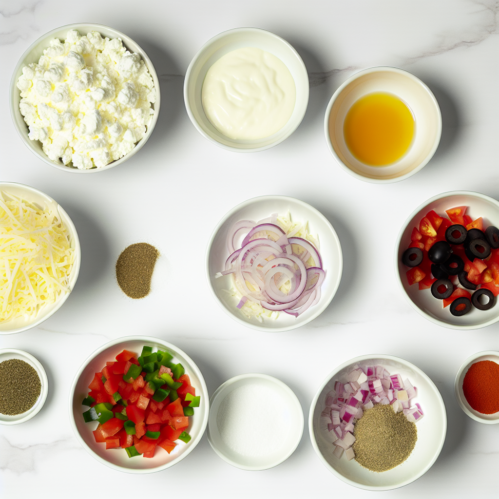 Pizza Style Cottage Cheese Bake Recipe - Recipe Image