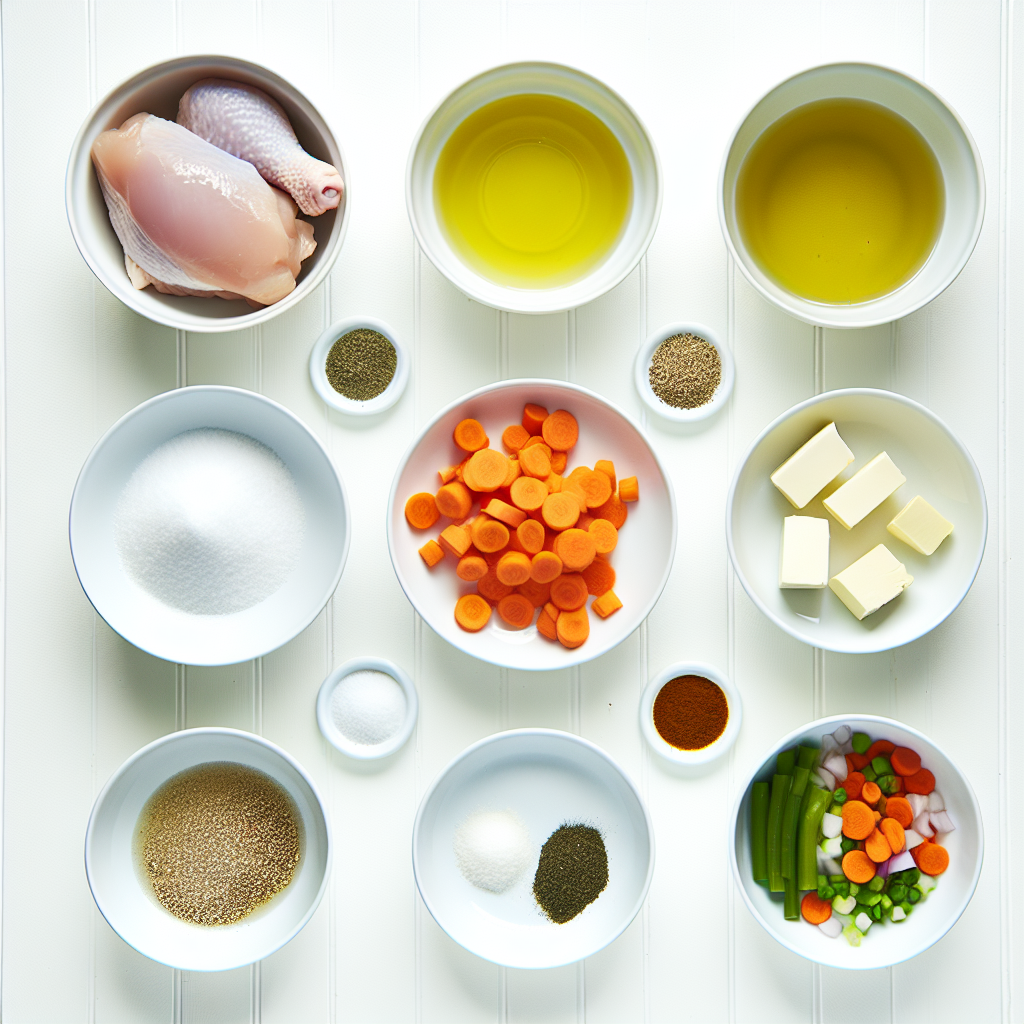 Hearty Chicken Vegetable Soup Recipe - Recipe Image