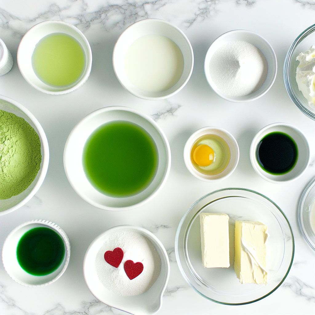 Grinch Green Pancakes with Cream Cheese Icing Recipe - Recipe Image