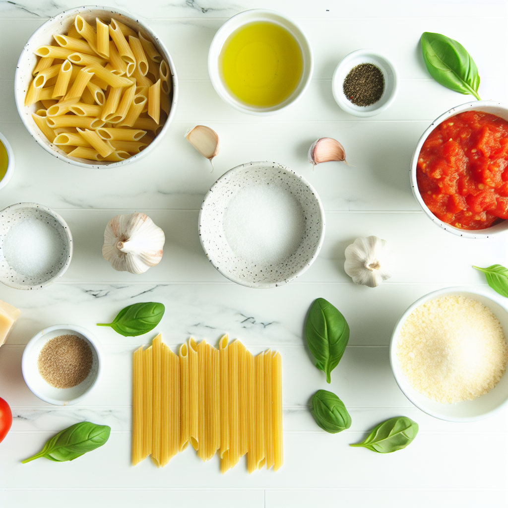 Creamy Tomato Basil Pasta Recipe - Recipe Image
