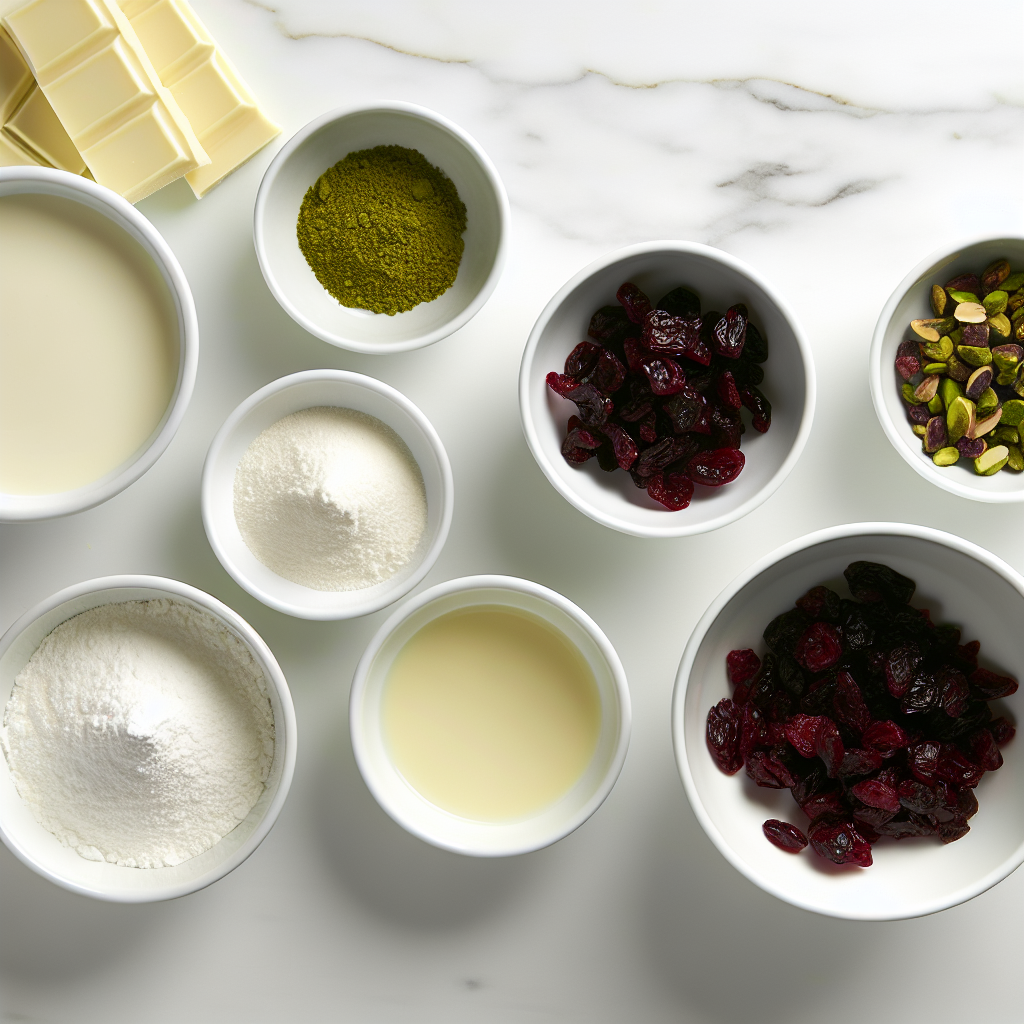 Decadent Cranberry Pistachio White Chocolate Truffles Recipe - Recipe Image