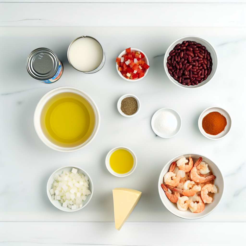 Easy Creamy Seafood and Shrimp Chili Recipe - Recipe Image