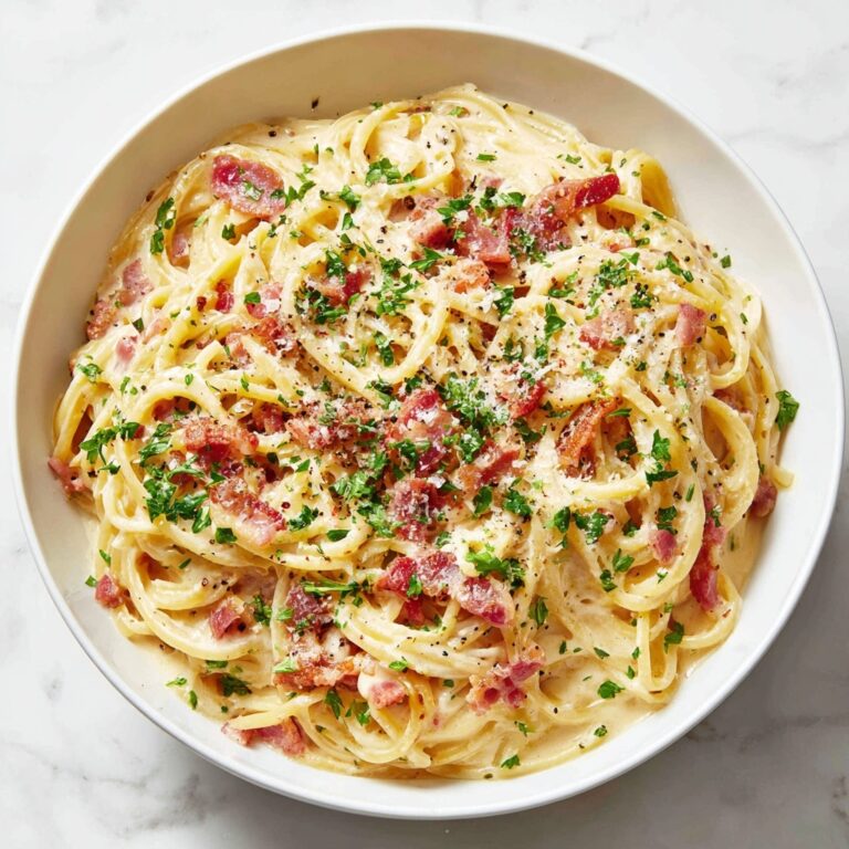 Crispy Bacon Linguine Recipe