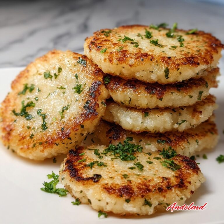 Oven Baked Crispy Parmesan Potato Rounds Recipe