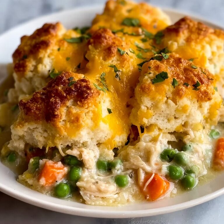 Yummy Chicken and Biscuit Cobbler Recipe