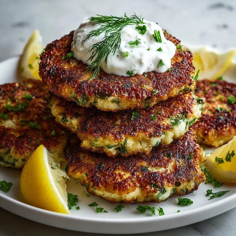 Golden Mediterranean Chicken Patties – Juicy, Herby & Zesty Recipe