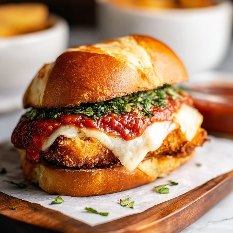 Crispy Chicken Parmesan Sandwich Recipe