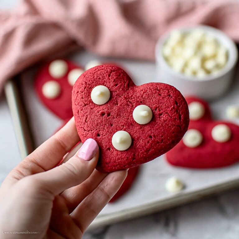 Heart Shaped Red Velvet Cookies — A Sweet Treat to Share Recipe