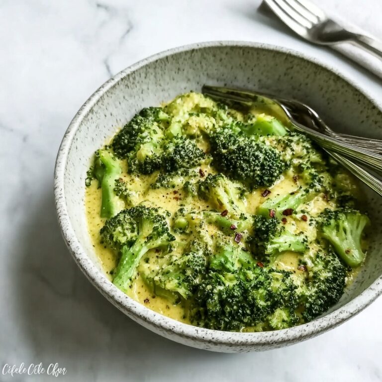 Cheesy Broccoli Recipe – Quick, Creamy, and Family-Approved Recipe