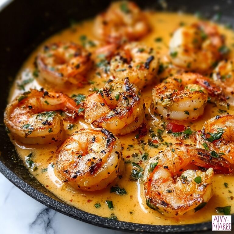 Shrimp with Creamy Cajun Sauce Recipe