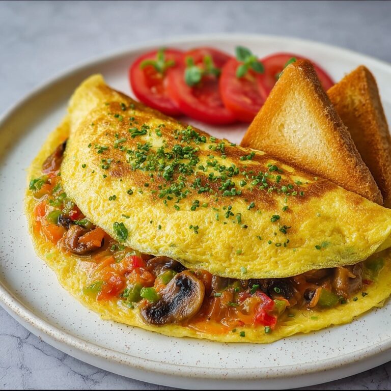 Omelet with Vegetables Recipe