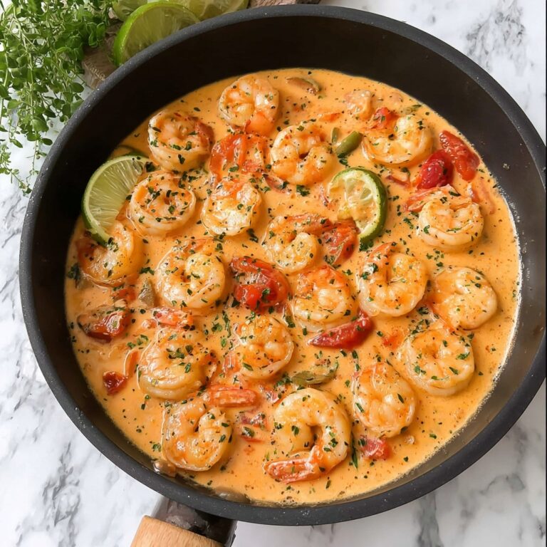 Cajun Shrimp Skillet with Creamy Tomato and Cheddar Recipe