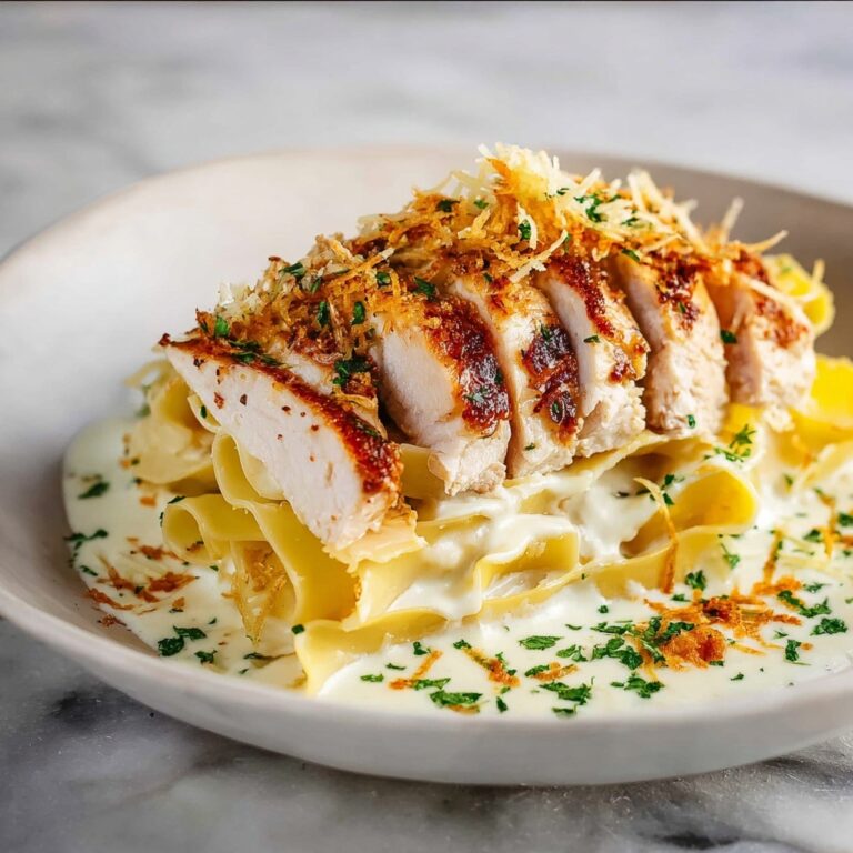 Skinny Low-Fat Chicken Fettuccine Alfredo Recipe