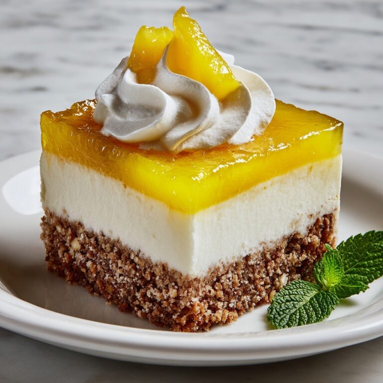 No-Bake Lemon Cheesecake Bars Recipe