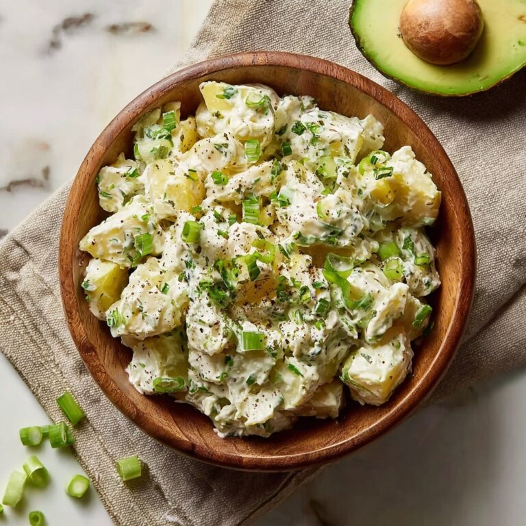 Creamy Avocado Egg Salad with Cottage Cheese Recipe