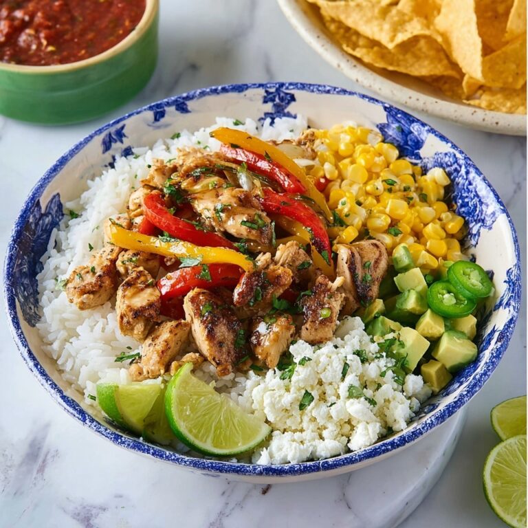 Chicken Fajita Bowl Recipe