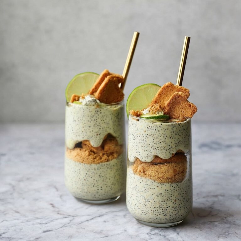Healthy Key Lime Pie Chia Pudding Recipe