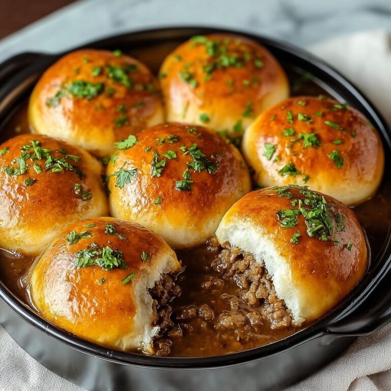 Cheesy Beef Biscuit Bombs Recipe