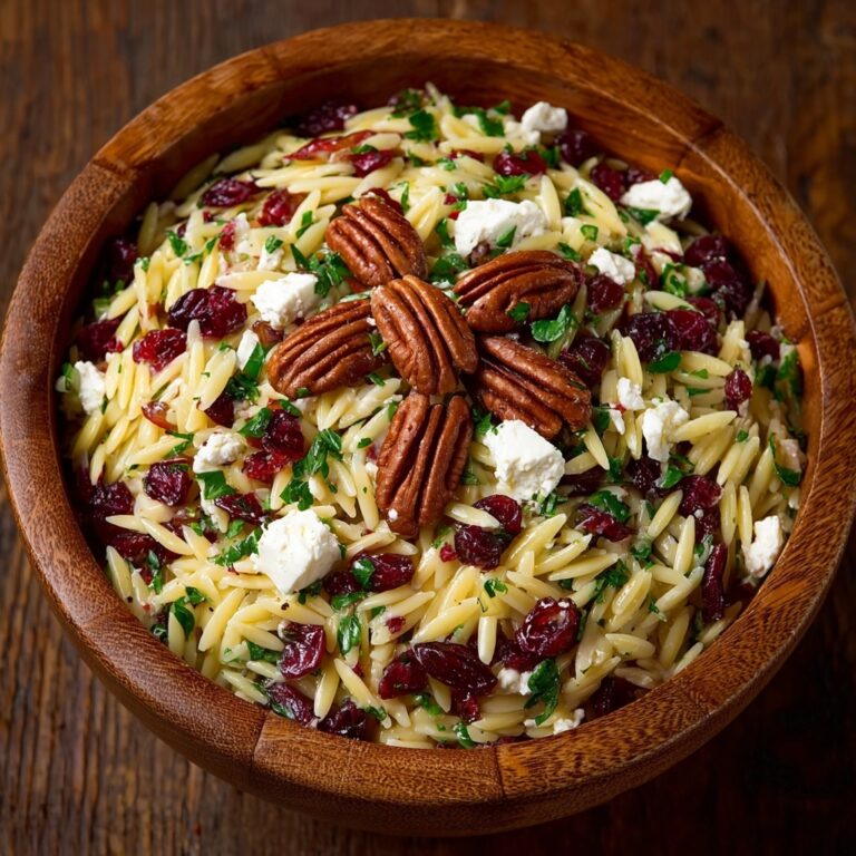 Cranberry & Goat Cheese Orzo Salad: 20-Minute Irresistible Favorite Recipe