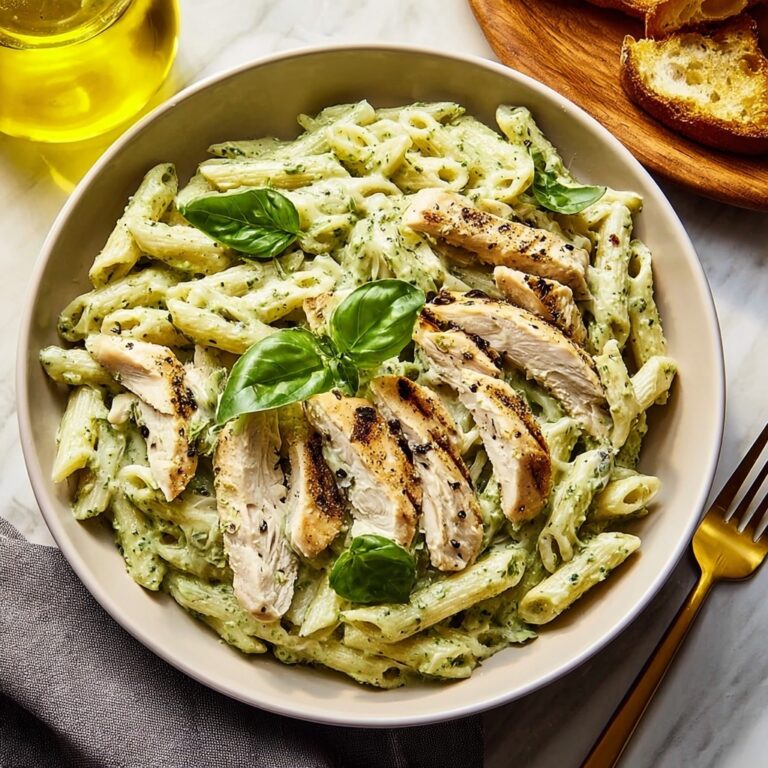 Creamy Pesto Chicken Pasta Recipe