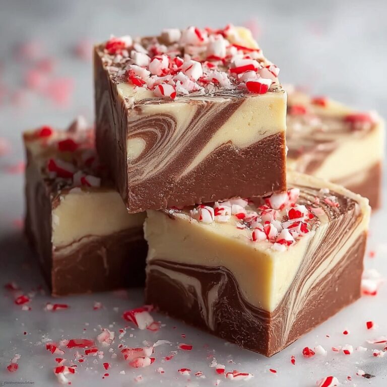 Peppermint Swirl Fudge Recipe