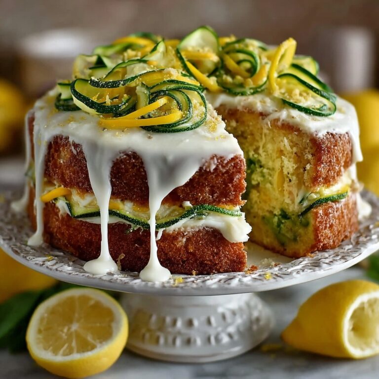 Lemon Zucchini Cake Recipe