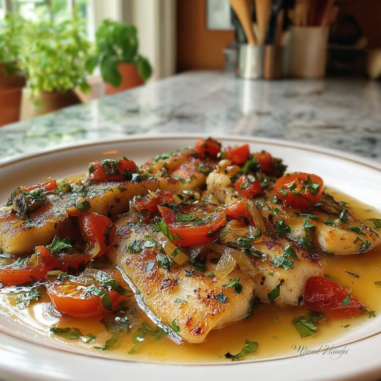 Lemon Capers Chicken Scallopini Recipe