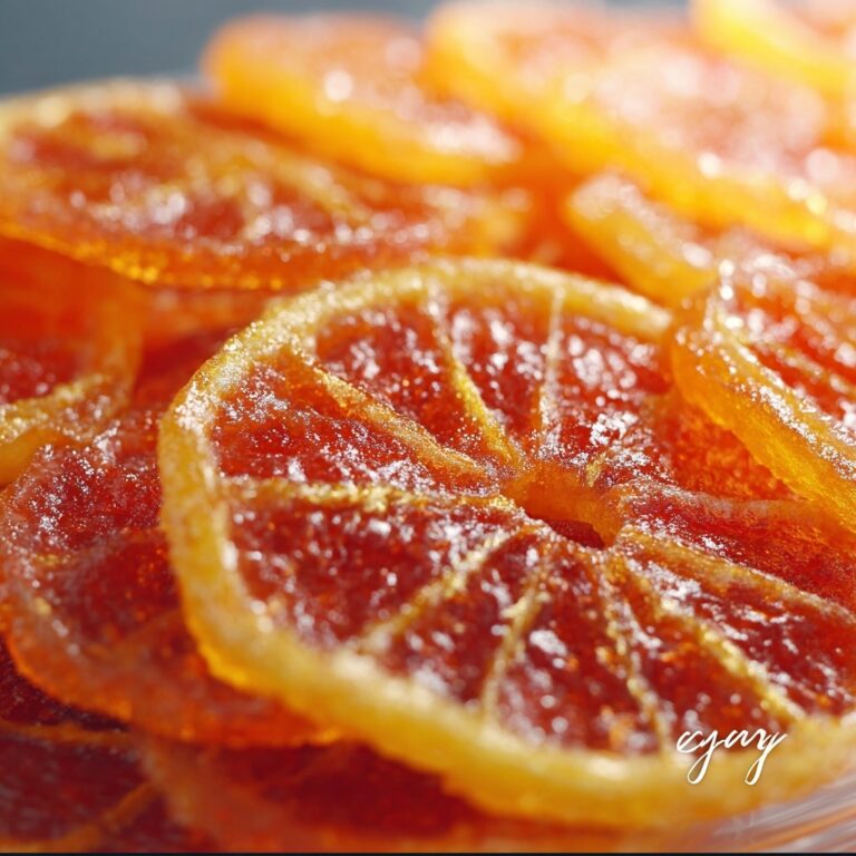 Irresistible Sweet & Tangy Candied Orange Slices Recipe