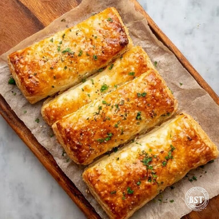 Crispy Baked Feta Rolls with Lemon Honey – Easy Flaky Appetizer Recipe