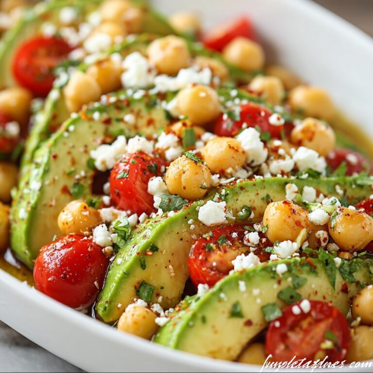 Powerful Chickpea Feta Avocado Salad Recipe for Healthy Living Recipe