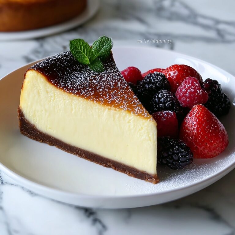 Creamy Burnt Basque Cheesecake Recipe