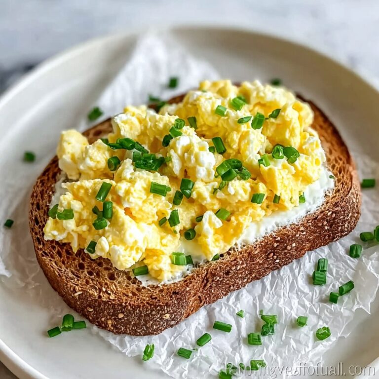 Egg and Ricotta Toast: Your 6-Ingredient Breakfast Bliss Recipe