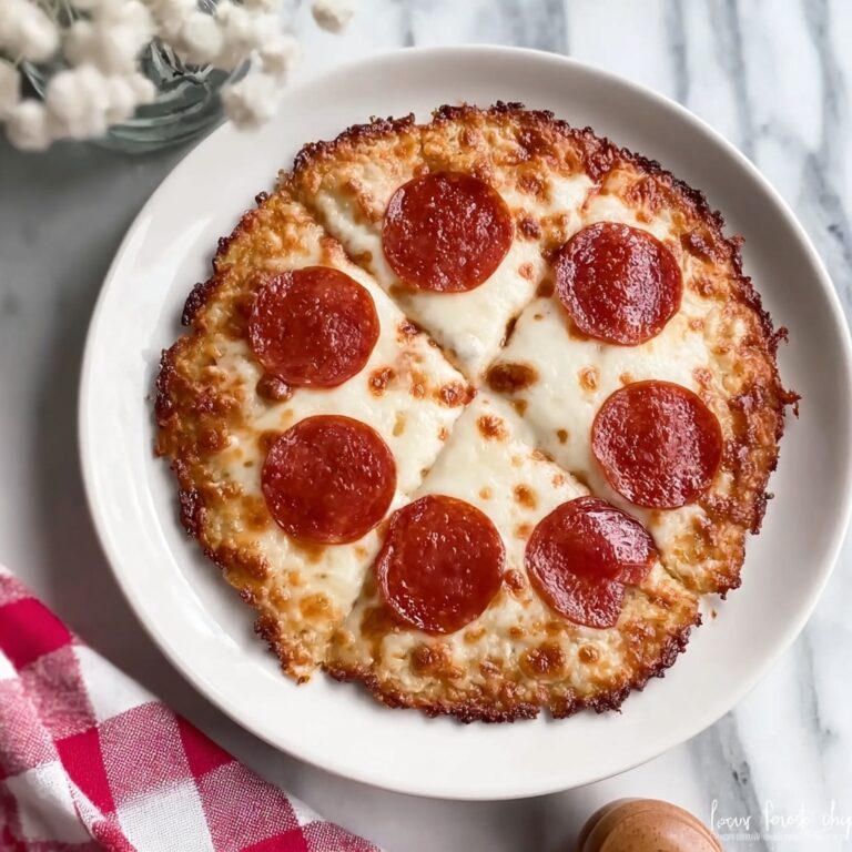 Cheesy Gluten-Free Cottage Cheese Pizza Crust Recipe